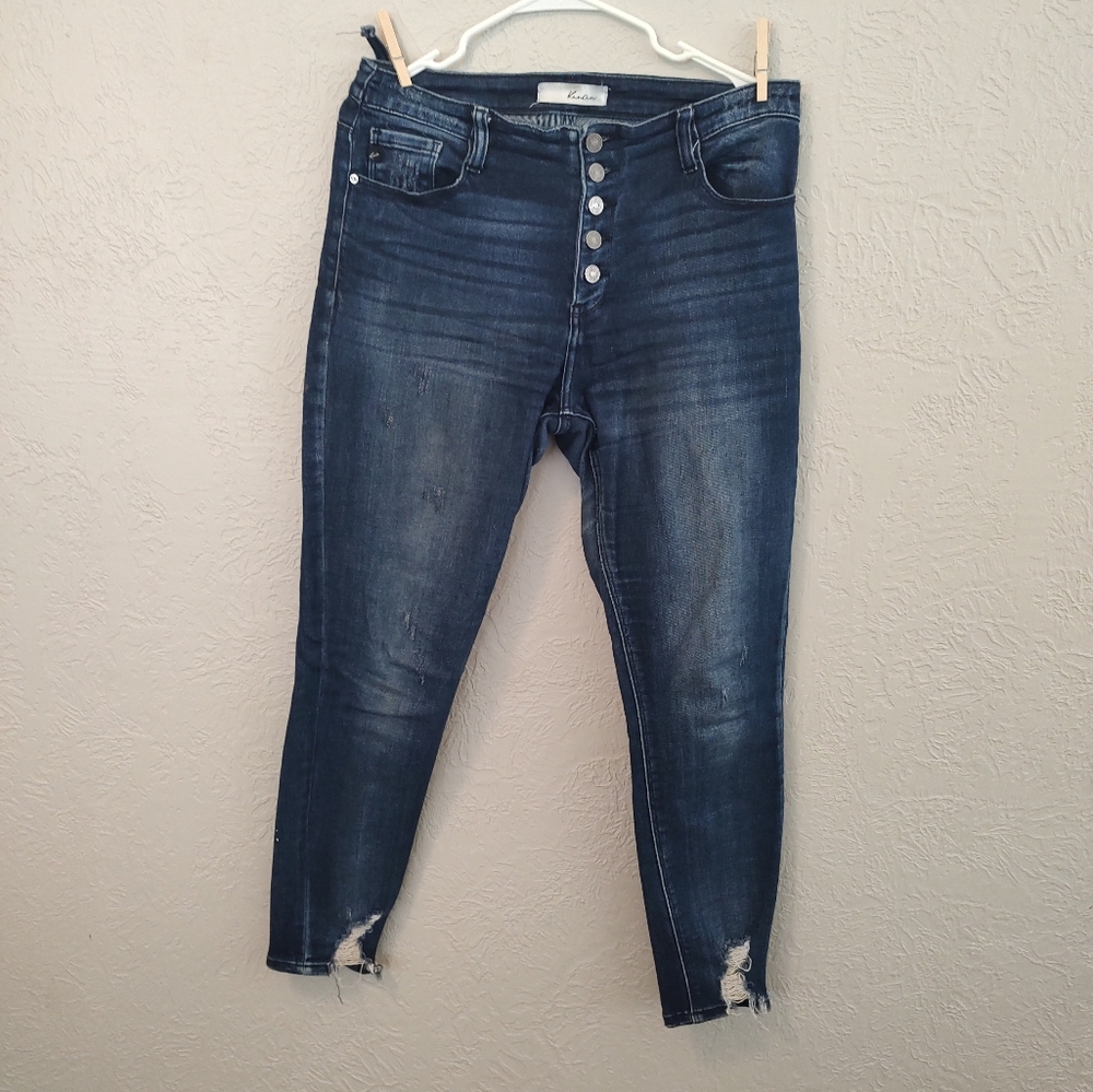 Women's KanCan skinny ankle length jeans